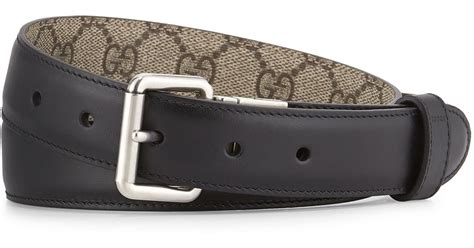 gucci reversible belt black and white|gucci reversible belt women's.